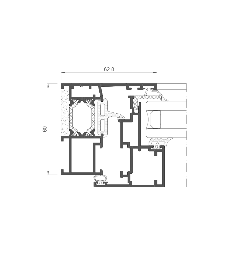 Gürsoylar · Minimalseries | Cortizo Cor 60 Isı Yalıtımlı Gizli Kanat Pencere
